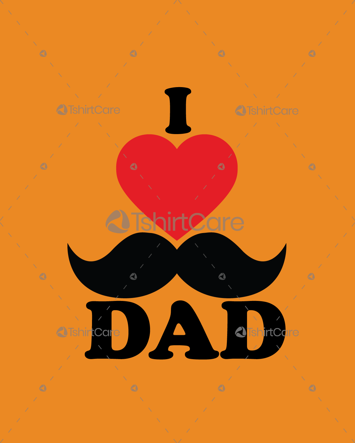 i love dad t shirt