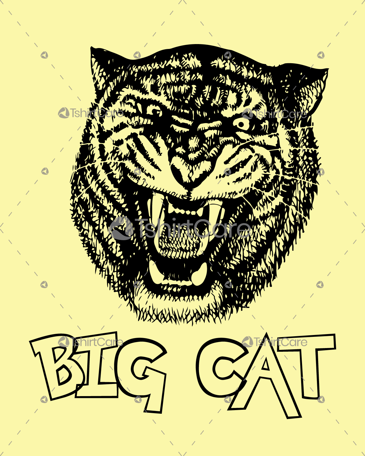 big cat shirt